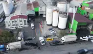 Yağ fabrikasında korkutan patlama