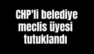 CHP'li belediye meclis üyesi tutuklandı