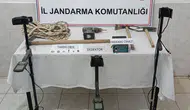 Kaçak kazıya jandarma engeli