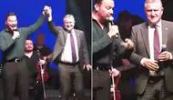 Bakan Osman Aşkın Bak, ünlü şarkıcı ile sahnede şarkı söyledi
