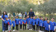 Minik öğrenciler zeytinin ağaçtan sofraya yolculuğunu yaşadı