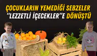 Çocukların yemediği sebzeler “lezzetli içecekler”e dönüştü