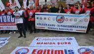Bütçeye Tepki Gösteren Kamu Emekçileri Manisa’da İş Bıraktı