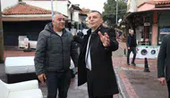 Başkan Şimşek Çarşı ve Bedesten esnafını ziyaret etti