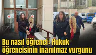 Bu nasıl öğrenci:  Hukuk öğrencisinin inanılmaz vurgunu