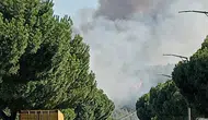 Manisa OSB'deki orman yangını büyüyor