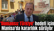 Müdür Zeren, sigarayla mücadele açıklaması yaptı