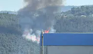 MANİSA’DA KAYAPINAR’DA ORMAN YANGINI