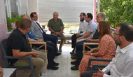 Kaymakam Güldoğan, şehit ailelesini ziyaret etti