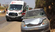 Turgutlu'da otomobil yayaya çarptı