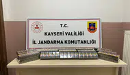 Jandarma 770 paket kaçak sigara ele geçirildi