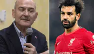 Süleyman Soylu'dan Salah'ın "Filistinli Pele" paylaşımına destek