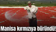 Manisa kırmızıya büründü!