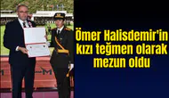 Ömer Halisdemir'in kızı teğmen olarak mezun oldu