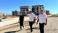 Başkan Akın Turgutlu'nun o mahallesinde incelemelerde bulundu