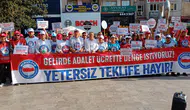MEMUR-SEN TEKLİFİ KABUL ETMEDİ MEYDANLARA İNDİ