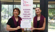 Kadın hakları eğitimini tamamladılar, sertifikalarını aldılar