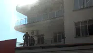 Tekstil atölyesinde korkutan yangın