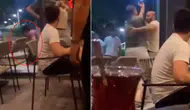 Aldatan kocasını genç kızla bastı! Kafeyi savaş alanına çevirdi