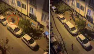 Böyle olay görülmedi! Çocuk saldırgan polisi yumrukladı