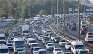 Mega kentte yoğun trafik!