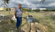 Bakın mezar taşları neden zarar görüyormuş
