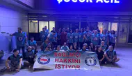 Manisa’da sağlıkçılar hakları için oturma eyleminde