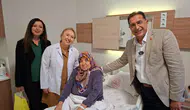 AK PARTİ İL BAŞKANI TURGUT’TAN MERKEZ EFENDİ HASTANESİ’NE ZİYARET