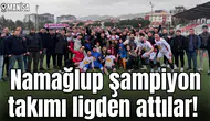 Namağlup şampiyon takımı ligden attılar!