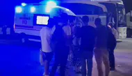 Otobüs şoförleri birbirine girdi: 1 yaralı