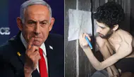 İsrailli esirin videosu halkı sokağa döktü! Netanyahu zorda