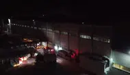 Kâğıt fabrikasında korkutan yangın