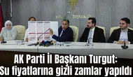 Süleyman Turgut: Su fiyatlarına gizli zamlar yapıldı