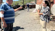 İYİ PARTİ ŞEHZADELER İLÇE BAŞKANI GÖZDE AYTAÇ’TAN YANGIN BÖLGESİNE ZİYARET
