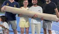 Manisa'da tenis şampiyonları ödüllendirildi