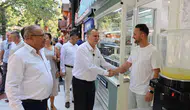 Başkan Balaban esnafın dertlerini dinledi