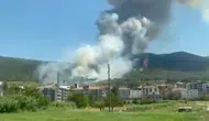 Soma'da orman yangını