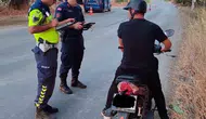Motosiklet denetiminde ceza yağdı!