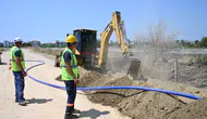 Çukuroba mahallesinde altyapı sorunu çözülüyor