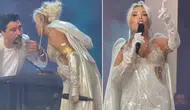 Ajda Pekkan sahnedeki aksiliklere dayanamadı!
