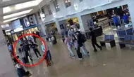 Olimpiyat Şampiyonu, havalimanında erkek arkadaşına saldırdı