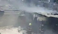 İş yeri yangınına ekiplerden anında müdehale