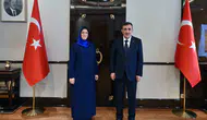 Rektör Kibar, Cumhurbaşkanı Yardımcısı Cevdet Yılmaz’ı ziyaret etti