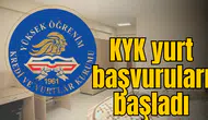 KYK yurt başvuruları başladı