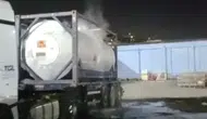 Kimya fabrikasında korkutan kimyasal sızıntı!