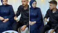 Kız isteme merasimindeki görüntüyü izleyenler tepkisiz kalamadı