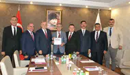 MHP heyetinden esnaf teşkilatına ziyaret
