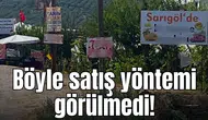 Böyle satış yöntemi görülmedi!