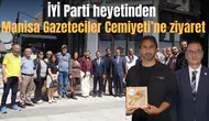 İYİ Parti heyetinden Manisa Gazeteciler Cemiyeti’ne ziyaret