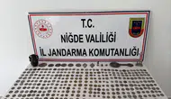 Jandarma 334 parça tarihi eser ele geçirdi